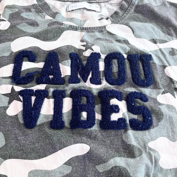 Zara boys camouflage T-shirt size 10 - Picture 2 of 6